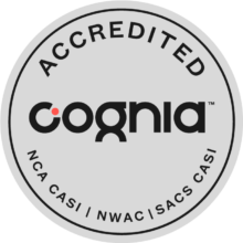 Manassas Christian School, Cognia Accredited, Cognia Accredited Badge Logo